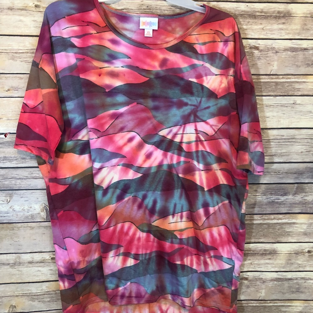 LuLaRoe custom dyed Irma XS